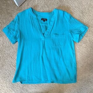 J. Crew soft cotton gauze top
